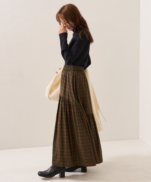 FREAK'S STORE(フリークスストア)の「フライスカットタートル(Tシャツ/カットソー・レディース・オフホワイト/ブラック/その他13/イエロー・フリ-)」の11枚目の写真