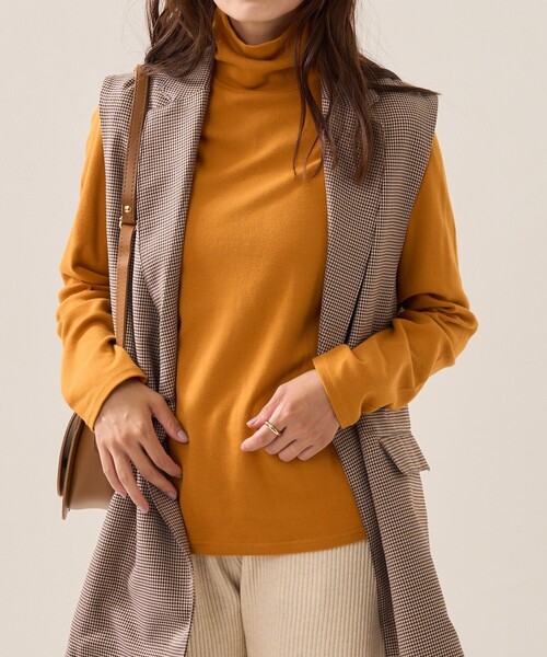 FREAK'S STORE(フリークスストア)の「フライスカットタートル(Tシャツ/カットソー・レディース・オフホワイト/ブラック/その他13/イエロー・フリ-)」の17枚目の写真