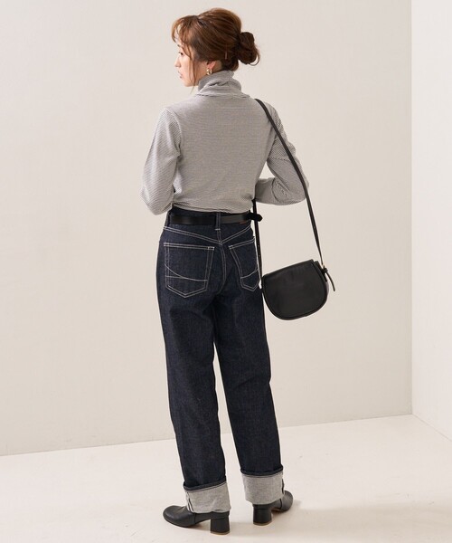 FREAK'S STORE(フリークスストア)の「フライスカットタートル(Tシャツ/カットソー・レディース・オフホワイト/ブラック/その他13/イエロー・フリ-)」の20枚目の写真