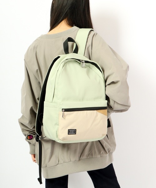 Jouet(ジョエット)の「JOUET 三配色リュック(バックパック/リュック・レディース・グレー/ブラック/ミント/ベージュ・FREE)」の9枚目の写真