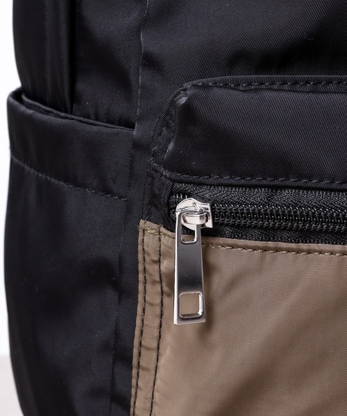 Jouet(ジョエット)の「JOUET 三配色リュック(バックパック/リュック・レディース・グレー/ブラック/ミント/ベージュ・FREE)」の16枚目の写真