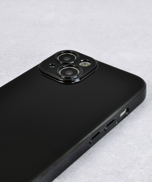 NANO universe（ナノユニバース）の「iPhone14 iPhone14Pro iPhone13 iPhoneSE メッキ加工 背面 スマホケース ナノユニバース [メッキメタルケース]（スマホケース/カバー・メンズ・ブラック/ホワイト・N/O/A）」の9枚目の写真
