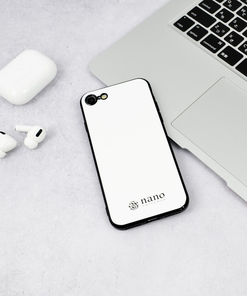 NANO universe（ナノユニバース）の「iPhone14 iPhone14Pro iPhone13 iPhoneSE メッキ加工 背面 スマホケース ナノユニバース [メッキメタルケース]（スマホケース/カバー・メンズ・ブラック/ホワイト・N/O/A）」の15枚目の写真