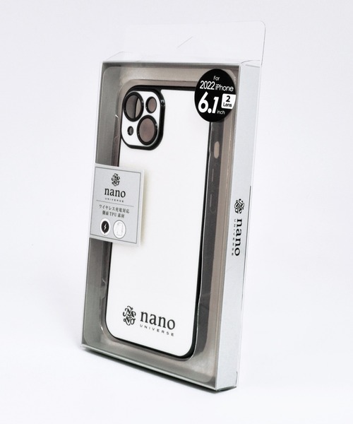 NANO universe（ナノユニバース）の「iPhone14 iPhone14Pro iPhone13 iPhoneSE メッキ加工 背面 スマホケース ナノユニバース [メッキメタルケース]（スマホケース/カバー・メンズ・ブラック/ホワイト・N/O/A）」の20枚目の写真