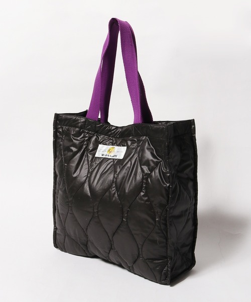 ROOPTOKYO(ループトウキョウ)の「WILD WALLETS/ワイルドウォレット TOTE BAG トートバッグ キルティングバック(トートバッグ・メンズ・オフホワイト/グリーン/ブラック・ONE SIZE)」の13枚目の写真