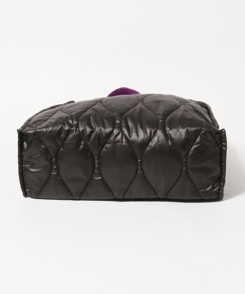 ROOPTOKYO(ループトウキョウ)の「WILD WALLETS/ワイルドウォレット TOTE BAG トートバッグ キルティングバック(トートバッグ・メンズ・オフホワイト/グリーン/ブラック・ONE SIZE)」の6枚目の写真