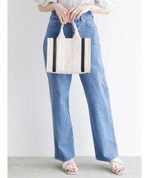 MERCURYDUO | ハイウエストストレートストレッチデニム(デニムパンツ)