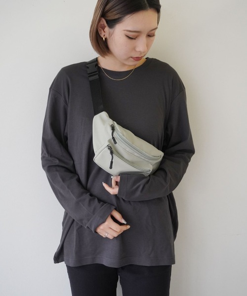 スコッティ　ウエストバッグ ボディポーチ ウエストポーチブラック ウエストポーチ ボディバッグ ウエストバッグ ブラック シンプル