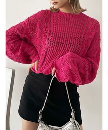 EMODA | ローゲージショートニット(ニット/セーター)