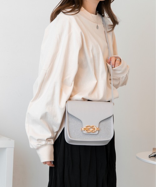 WEGO(ウィゴー)の「WEGO/デザインバックルミニショルダーバッグ(ショルダーバッグ・レディース・その他1/その他2/その他3/その他4/その他5/その他6・FREE)」の6枚目の写真