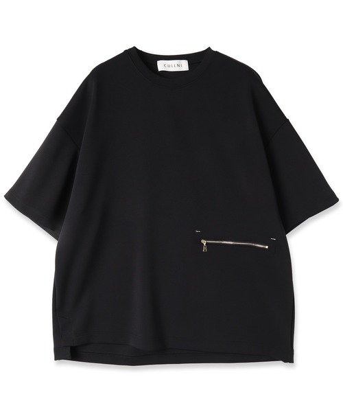 CULLNI ブラック Tシャツ サイズ2 セール】Dry Stretch Twill Drawstring Pullover（Tシャツ