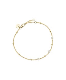 《ROSEFIELD JEWELRY /ローズフィールド ジュエリー》　クリスタル　ブレスレット　ゴールド