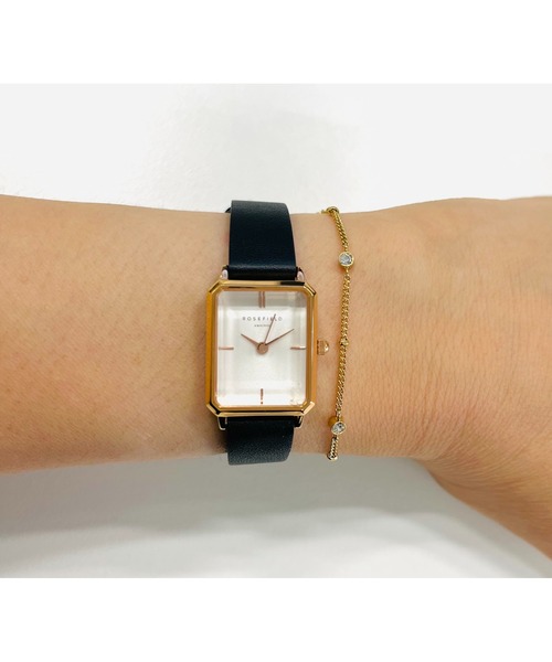 ROSEFIELD(ローズフィールド)の「《ROSEFIELD JEWELRY /ローズフィールド ジュエリー》 クリスタル ブレスレット ゴールド(ブレスレット・レディース・イエローゴールド・FREE)」の2枚目の写真