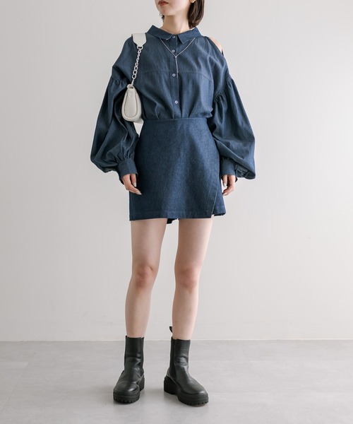 loti（ロティ）の「loti ミニチェーンショルダー（ショルダーバッグ・レディース・ブラック/オフホワイト/イエロー・ONE SIZE）」の22枚目の写真