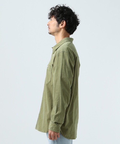 BAYFLOW（ベイフロー）の「ストレッチCALコールシャツ（シャツ/ブラウス・メンズ・カーキ/ベージュ/ピンク・MEDIUM/LARGE）」の8枚目の写真