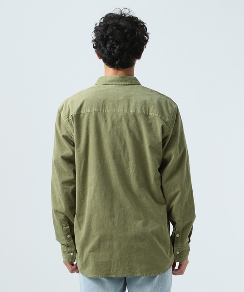 BAYFLOW（ベイフロー）の「ストレッチCALコールシャツ（シャツ/ブラウス・メンズ・カーキ/ベージュ/ピンク・MEDIUM/LARGE）」の9枚目の写真