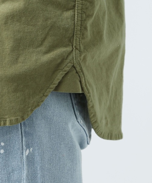 BAYFLOW（ベイフロー）の「ストレッチCALコールシャツ（シャツ/ブラウス・メンズ・カーキ/ベージュ/ピンク・MEDIUM/LARGE）」の12枚目の写真