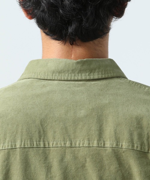 BAYFLOW（ベイフロー）の「ストレッチCALコールシャツ（シャツ/ブラウス・メンズ・カーキ/ベージュ/ピンク・MEDIUM/LARGE）」の14枚目の写真