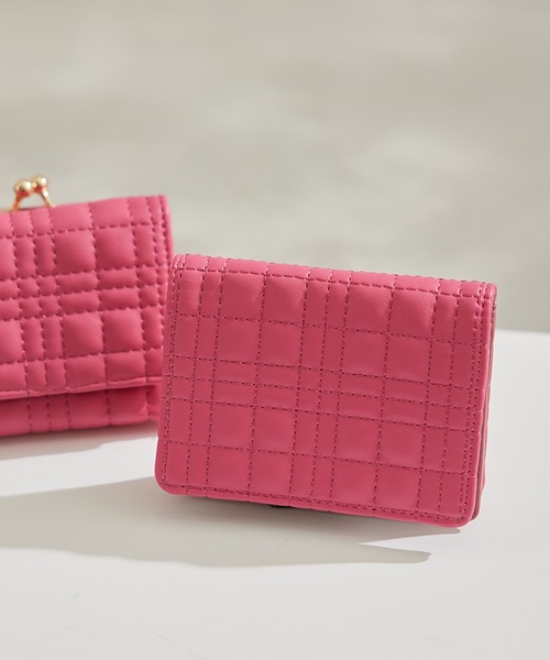 Dior ピンク キルティング カードケース(ディオール コイン Dior ピンク キルティング カードケース(ディオール コイン