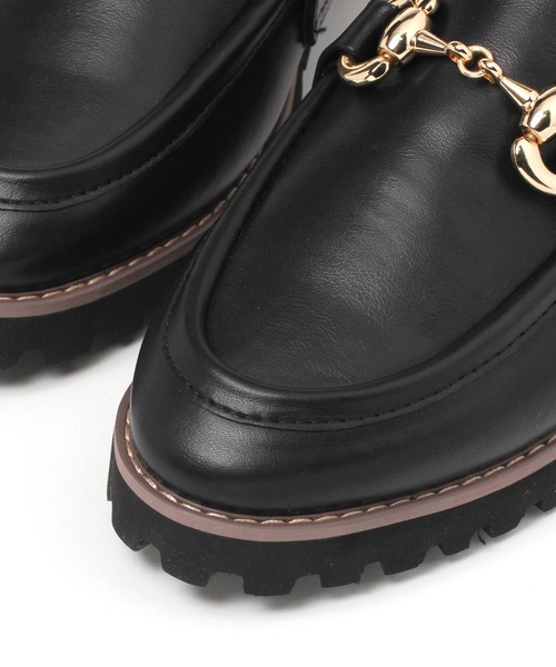 BAYFLOW(ベイフロー)の「トラックソールビットローファー(ローファー・レディース・ブラック/アイボリー/ブラウン・SMALL/MEDIUM/LARGE)」の8枚目の写真