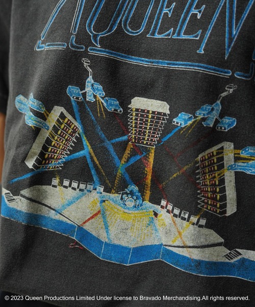 GOOD ROCK SPEED(グッドロックスピード)の「GOOD ROCK SPEED (グッドロックスピード) QUEEN Tシャツ/ 23QEN004W(ユニセックス)(Tシャツ/カットソー・レディース・ブラック・M)」の3枚目の写真