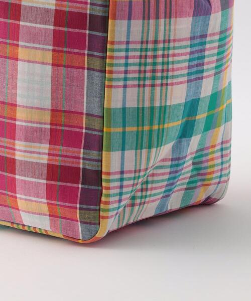 Steven Alan（スティーブンアラン）の「＜AMIACALVA＞MADRAS CHECK BAG MEDIUM/ショルダーバッグ（ショルダーバッグ・レディース・レッド/ケリー・FREE）」の8枚目の写真