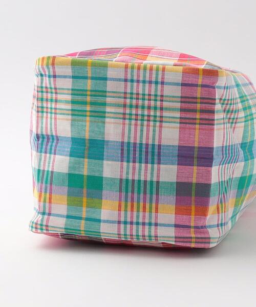 Steven Alan（スティーブンアラン）の「＜AMIACALVA＞MADRAS CHECK BAG MEDIUM/ショルダーバッグ（ショルダーバッグ・レディース・レッド/ケリー・FREE）」の10枚目の写真