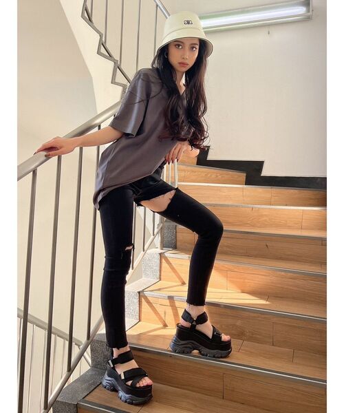 GYDA（ジェイダ）の「ボリュームDADソール スポサン（サンダル・レディース・ブラック・SMALL/MEDIUM/LARGE）」の10枚目の写真