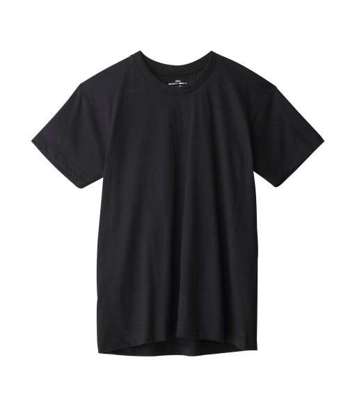 BODY WILD(ボディーワイルド)の「BODY WILD/ボディワイルド クルーネックTシャツ 抗菌防臭加工 3枚組 綿100%(インナーウェア/肌着・メンズ・ホワイト/ブラック・LARGE/SMALL/MEDIUM/X-LARGE)」の5枚目の写真