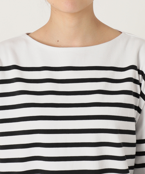 Johnbull Private labo（ジョンブルプライベートラボ）の「【JOHNBULL/ジョンブル】オーバーサイズバスクTシャツ（Tシャツ/カットソー・レディース・ブラック/ホワイト・FREE）」の11枚目の写真