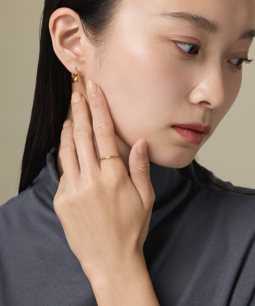 ciite' surgical stainless(シーテサージカルステンレス)の「【 金属アレルギー対応 】 シンプルリング サージカルステンレス 316L(リング・レディース・シルバー/ゴールド・9号/11号/13号/7号/15号/4号)」の9枚目の写真