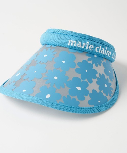 marie claire(マリ・クレール)の「【marie claireマリ.クレール】レディースクリップバイザー ゴルフ(サンバイザー