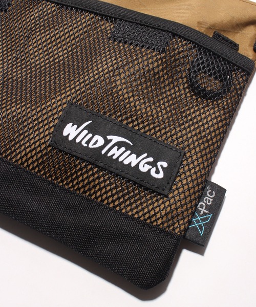 WILD THINGS(ワイルドシングス)の「【WILD THINGS/ワイルドシングス】ワンポイントロゴ ナイロンショルダーバッグ(ショルダーバッグ・メンズ・マルチ/オリーブ/ブラック/ベージュ・FREE)」の15枚目の写真