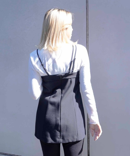 CLANE（クラネ）の「CLANE SLANT BUSTIER 12122-4032（キャミソール