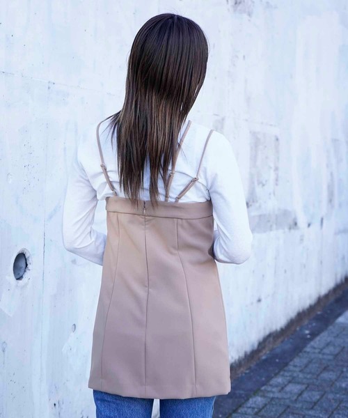 CLANE（クラネ）の「CLANE SLANT BUSTIER 12122-4032（キャミソール