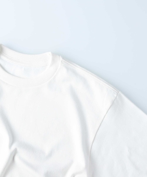 HANES（ヘインズ）の「【HANES】SHIRO クルーネック半袖Tシャツ（Tシャツ/カットソー・メンズ・ホワイト・S/XL/M/L）」の8枚目の写真