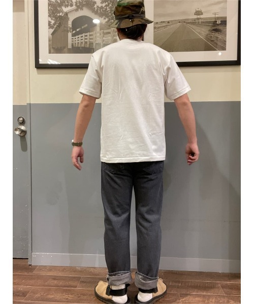 HANES（ヘインズ）の「【HANES】SHIRO クルーネック半袖Tシャツ（Tシャツ/カットソー・メンズ・ホワイト・S/XL/M/L）」の15枚目の写真