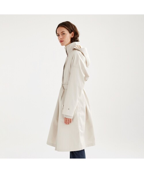 AIGLE（エーグル）の「透湿防水 ロングトレンチコート（ステンカラー