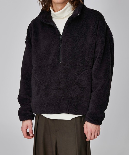 Iroquois（イロコイ）の「SEEEP BOA FLEECE HZ（その他トップス・メンズ・ベージュ/カーキ/ブラック・1/2/3）」の20枚目の写真