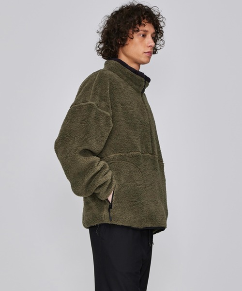 Iroquois（イロコイ）の「SEEEP BOA FLEECE HZ（その他トップス・メンズ・ベージュ/カーキ/ブラック・1/2/3）」の19枚目の写真