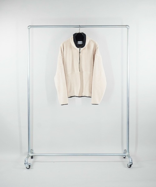 Iroquois（イロコイ）の「SEEEP BOA FLEECE HZ（その他トップス・メンズ・ベージュ/カーキ/ブラック・1/2/3）」の6枚目の写真