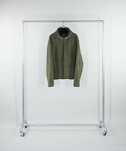 Iroquois（イロコイ）の「SEEEP BOA FLEECE HZ（その他トップス・メンズ・ベージュ/カーキ/ブラック・1/2/3）」の9枚目の写真