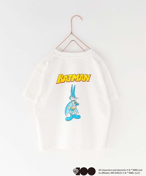 LOWRYS FARM（ローリーズファーム）の「ルーニー・テューンズＴシャツ/ワーナー・ブラザース100周年　192576（Tシャツ/カットソー・キッズ・ホワイト/チャコールグレー・110cm/120cm/130cm/140cm/150cm）」の15枚目の写真