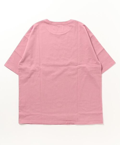 CAL O LINE（キャルオーライン）の「CAL O LINE　カリフォルニア ウェア ポロＴシャツ CL231-065（Tシャツ/カットソー・メンズ・ピンク/ホワイト・L/M）」の3枚目の写真