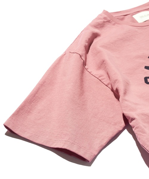 CAL O LINE（キャルオーライン）の「CAL O LINE　カリフォルニア ウェア ポロＴシャツ CL231-065（Tシャツ/カットソー・メンズ・ピンク/ホワイト・L/M）」の8枚目の写真