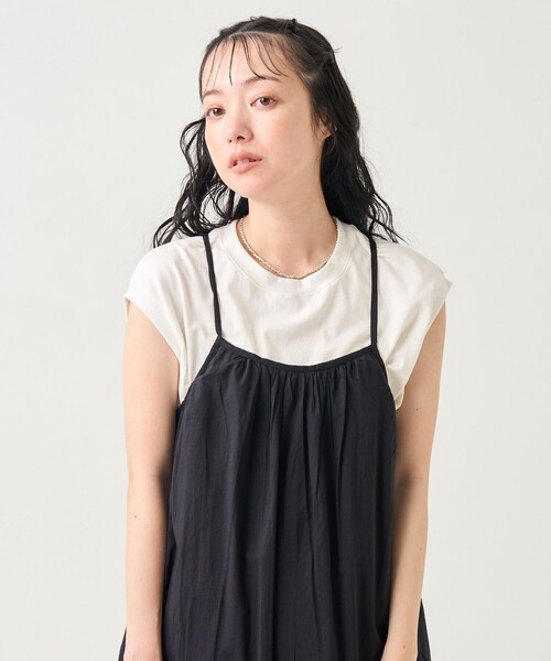 FREAK'S STORE（フリークスストア）の「インドティアードキャミワンピース（ワンピース・レディース・グリーン/ブラック/レッド・ﾌﾘ-）」の15枚目の写真