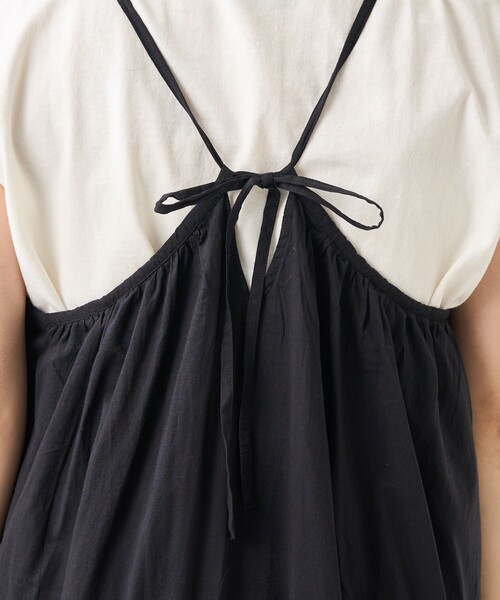 FREAK'S STORE（フリークスストア）の「インドティアードキャミワンピース（ワンピース・レディース・グリーン/ブラック/レッド・ﾌﾘ-）」の19枚目の写真