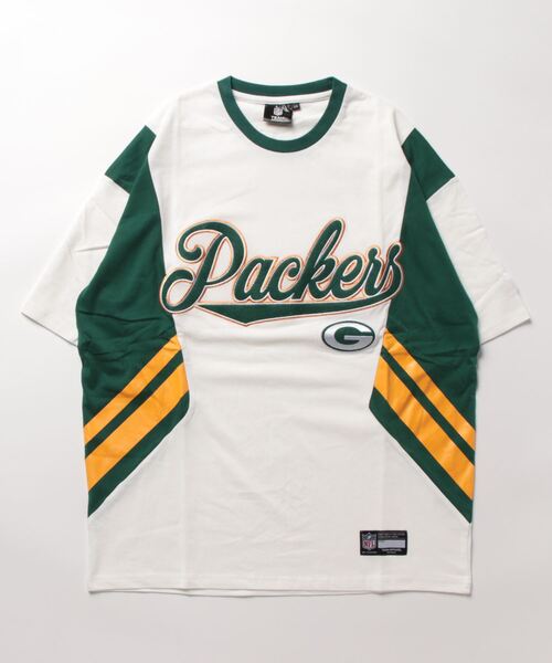 JUGLANS(ユグランス)の「【NATIONAL FOOTBALL LEAGE】NFL PACKERS TEE/チームロゴTシャツ/メンズ(Tシャツ/カットソー・メンズ・グリーン/ホワイト・M/L)」の1枚目の写真