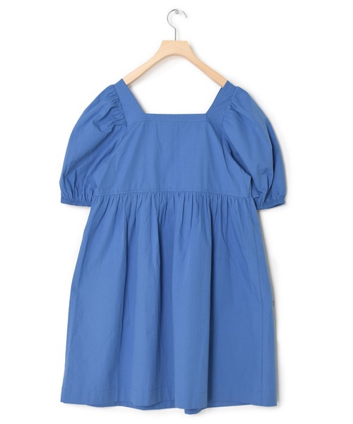 Alley by w closet(アリーバイダブルクローゼット)の「【Alley】スクエアネックZIPワンピース(ワンピース・レディース・オフホワイト/ブルー・FREE)」の8枚目の写真