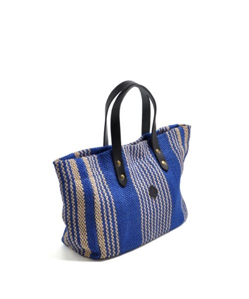 CLEDRAN(クレドラン)の「CL3516 MULTI STRIPE TOTE/M マルチカラー(かごバッグ・レディース・イエロー系その他/ピンク系その他/グリーン系その他/ブルー系その他・FREE)」の12枚目の写真